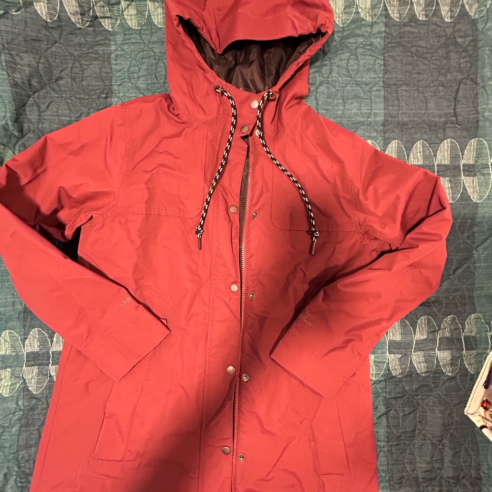Eddie Bauer Women's Cherry Red Ski Jacket